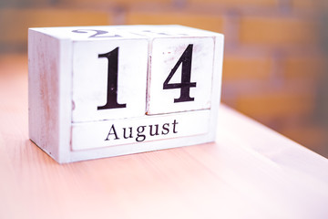 14th of August - August 14 - Birthday - International Day - National Day