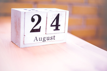 24th of August - August 24 - Birthday - International Day - National Day