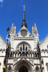 Fototapeta na wymiar Royal Courts, London