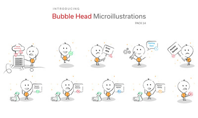 Errors & Payments Pack - BubbleHead Collection