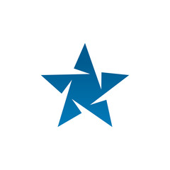 Stars icon logo design vector template
