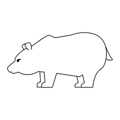Bear stock market invest decrease symbol