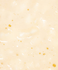 White dough as an abstract background