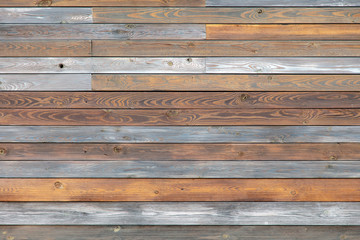 Wooden boards in vintage style as abstract background