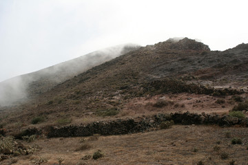 misty mountains of Lanzarote