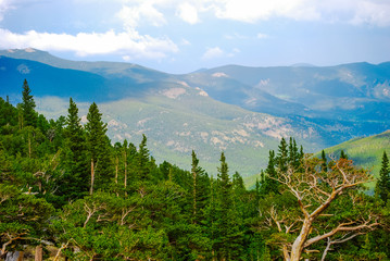 view of mountains