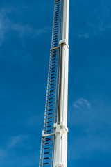 Teleskopmast eines Feuerwehrautos