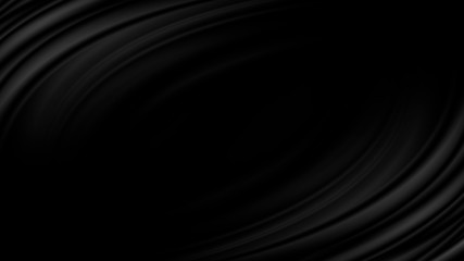 Black luxury fabric background with copy space