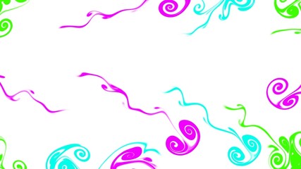 Magic space texture, pattern, looks like colorful smoke and fire