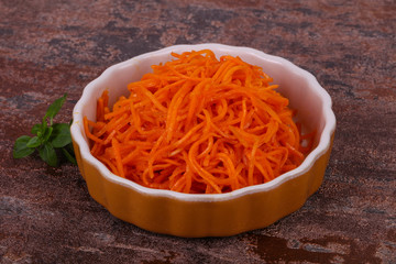 Korean cattot snack salad