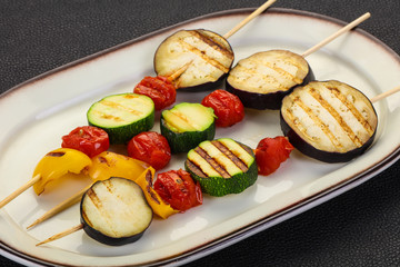 Vegan Vegetable skewer