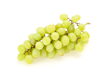Sweet ripe Green grape branch