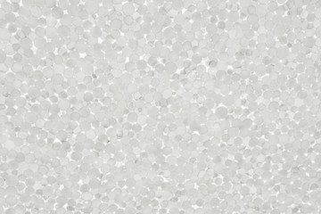 Circle or dot polystyrene foam texture background