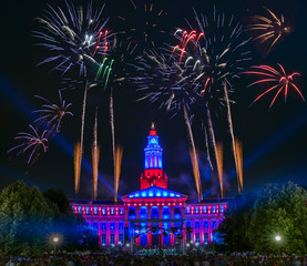 4th of July Fireworks in Denver