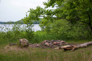 Obraz premium Camping in North America