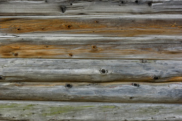 old, grunge wooden wall used as background