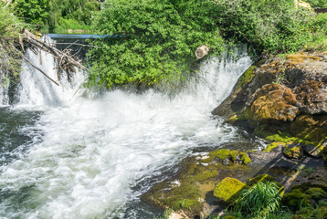 Obraz premium Erupting Waterfall Whitewater 3