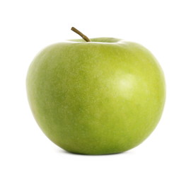Green apple isolated on white background