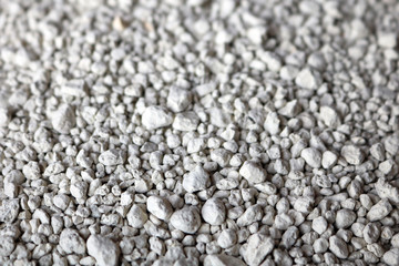small white stones