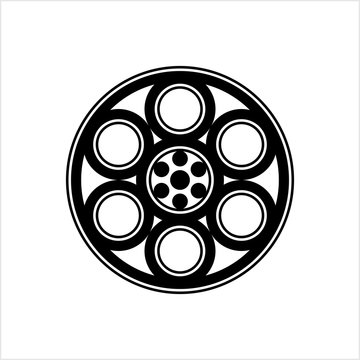 recommend clip art: Film Reel Icon, Cinema Movie Reel Icon
