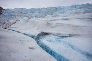 Beautiful Glacier Landscape