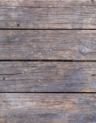 Old Weathered Horizontal Wooden Panels