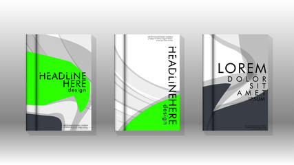 Abstract cover with liquid elements. book design concept. Futuristic business layout. Digital poster template. Design Vector - eps10