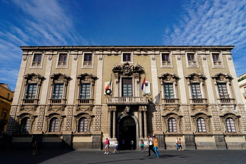 Fototapeta na wymiar City Hall;Sicilia;Italy