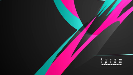 Colorful geometric backgrounds. Simple form composition. Eps10 vector template