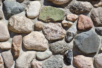 Natural rock stone wall background