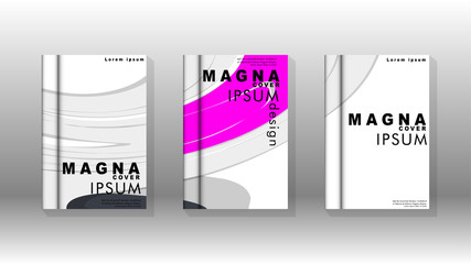 Abstract cover with liquid elements. book design concept. Futuristic business layout. Digital poster template. Design Vector - eps10