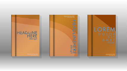 Cover book with a geometric design background.