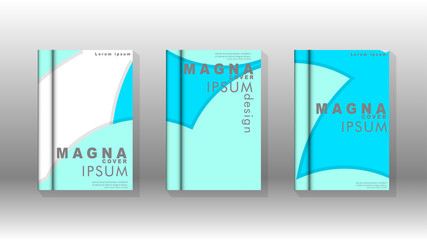 Abstract circle shape backgrounds for posters, covers, brochures, company annual business, etc.