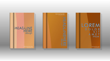 Cover book with a geometric design background.