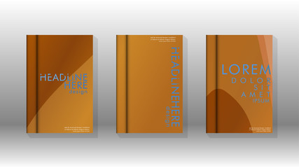 Cover book with a geometric design background.