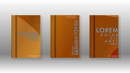 Cover book with a geometric design background.