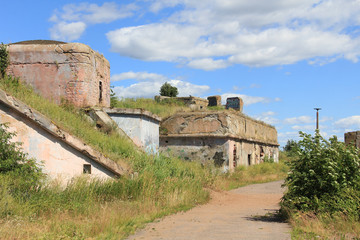 Ancient fortress of Europe in summer time