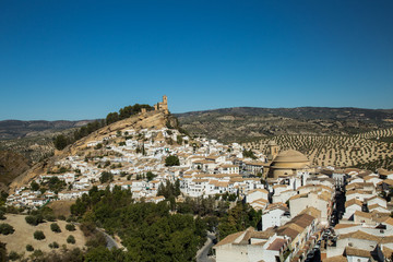 Obraz premium Montefrio, the Spanish village of Catalonia located near Granada.