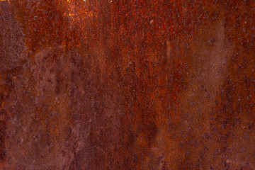 Texture of vintage painted iron wall background
