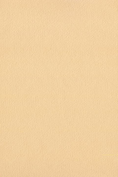 Photograph of artist coarse grain striped ocher watercolor paper texture sample