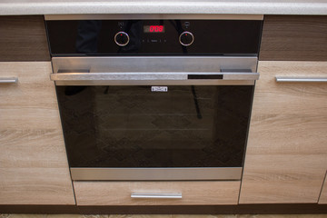 Built in ovens in furniture,Built in oven in the kitchen in the furniture,Luxury built-in electric...