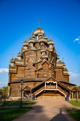 The Church of the Holy virgin in the estate Bogoslovka Saint Petersburg 01,05,2019