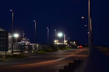 Hafen am Abend