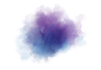 Fototapeta premium Abstract watercolor digital art painting soft focus for texture background