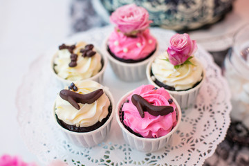 candy bar and cake
