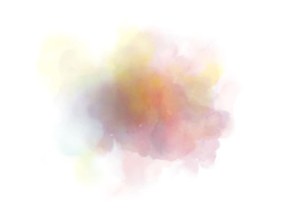 Abstract watercolor digital art painting soft focus for texture background