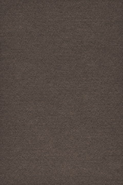 Photograph of artist coarse grain striped umber brown watercolor paper texture sample