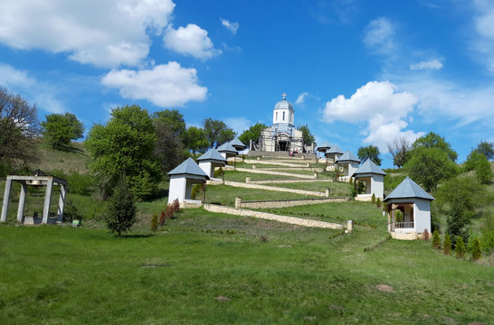 Cerbu Monastery in Tulcea, Romania