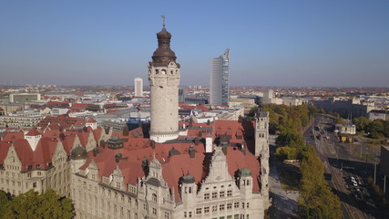 Fototapeta premium Neues Rathaus - Leipzig - Town Hall