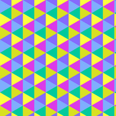 Obraz premium Abstract geometric pattern with triangle.Vector background